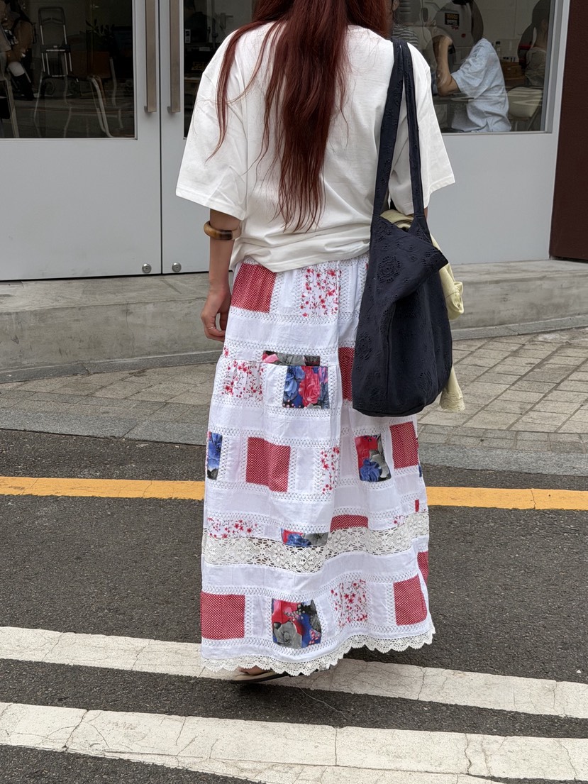 SUNDER MARKET韓國直郵女裝新款時尚推薦熱賣人氣休閑長裙SUNDER MARKET長裙