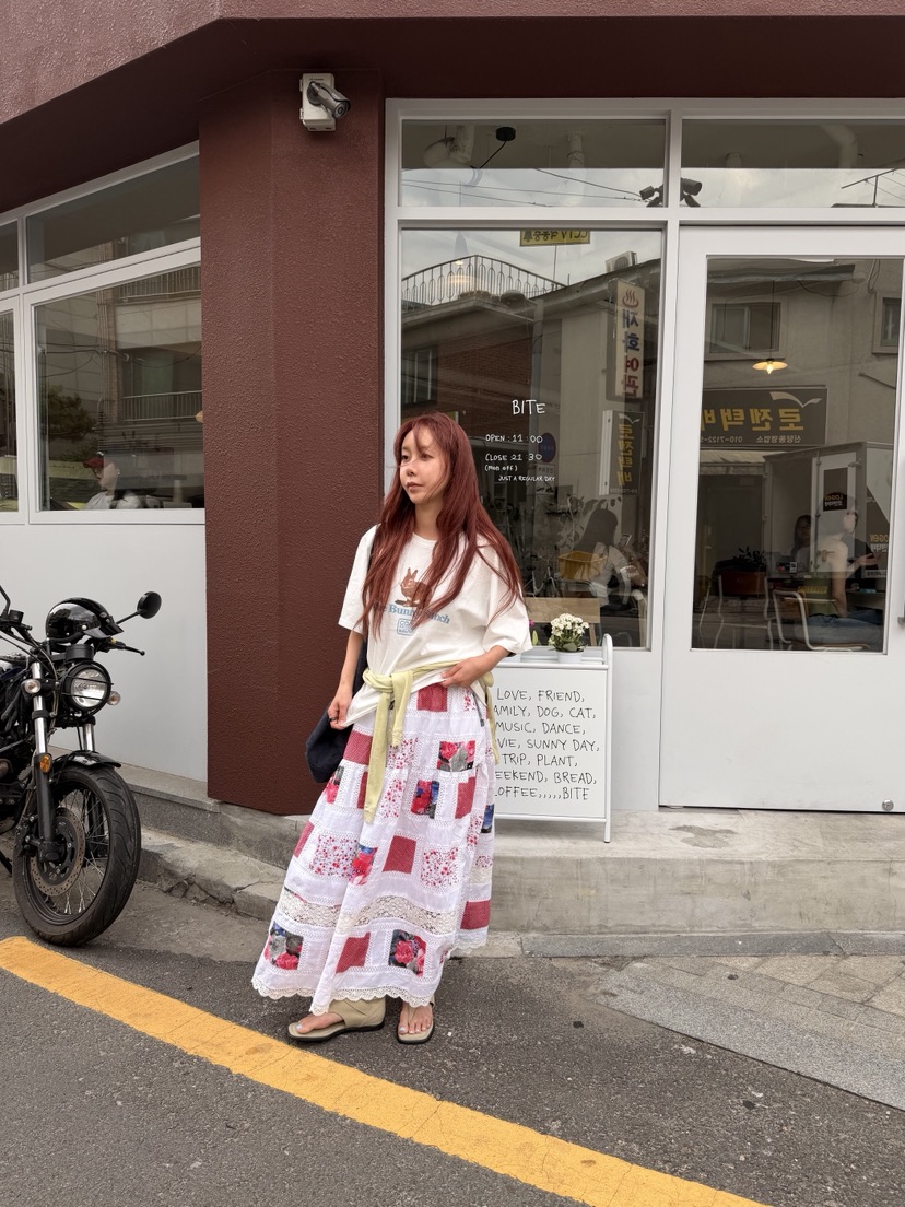 SUNDER MARKET韓國直郵女裝新款時尚推薦熱賣人氣休閑長裙SUNDER MARKET長裙