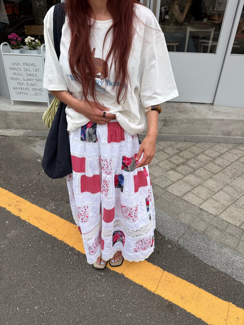 SUNDER MARKET韓國直郵女裝新款時尚推薦熱賣人氣休閑長裙SUNDER MARKET長裙圖色1