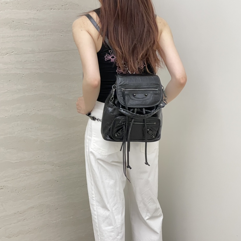 J PLACE韓國直郵實拍女士新品26夏季熱賣推薦時尚雙肩背包J PLACE雙肩背包