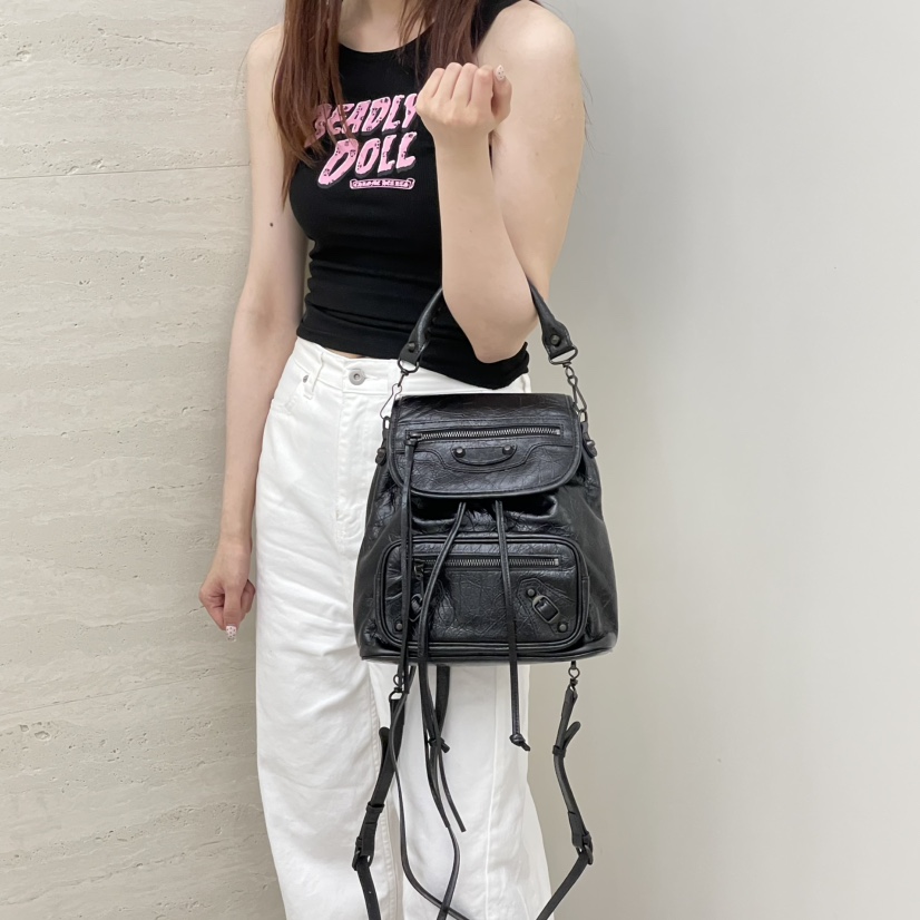 J PLACE韓國直郵實拍女士新品26夏季熱賣推薦時尚雙肩背包J PLACE雙肩背包