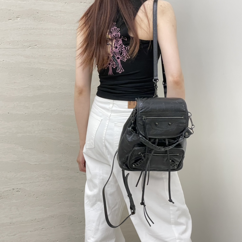 J PLACE韓國直郵實拍女士新品26夏季熱賣推薦時尚雙肩背包J PLACE雙肩背包