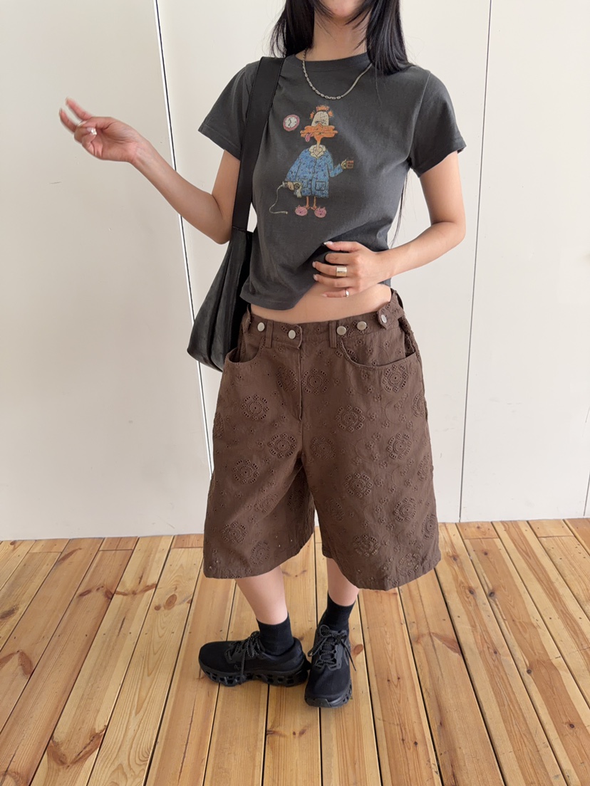 SUNDER MARKET韓國東大門直郵女裝新款休閑推薦人氣短褲SUNDER MARKET短褲