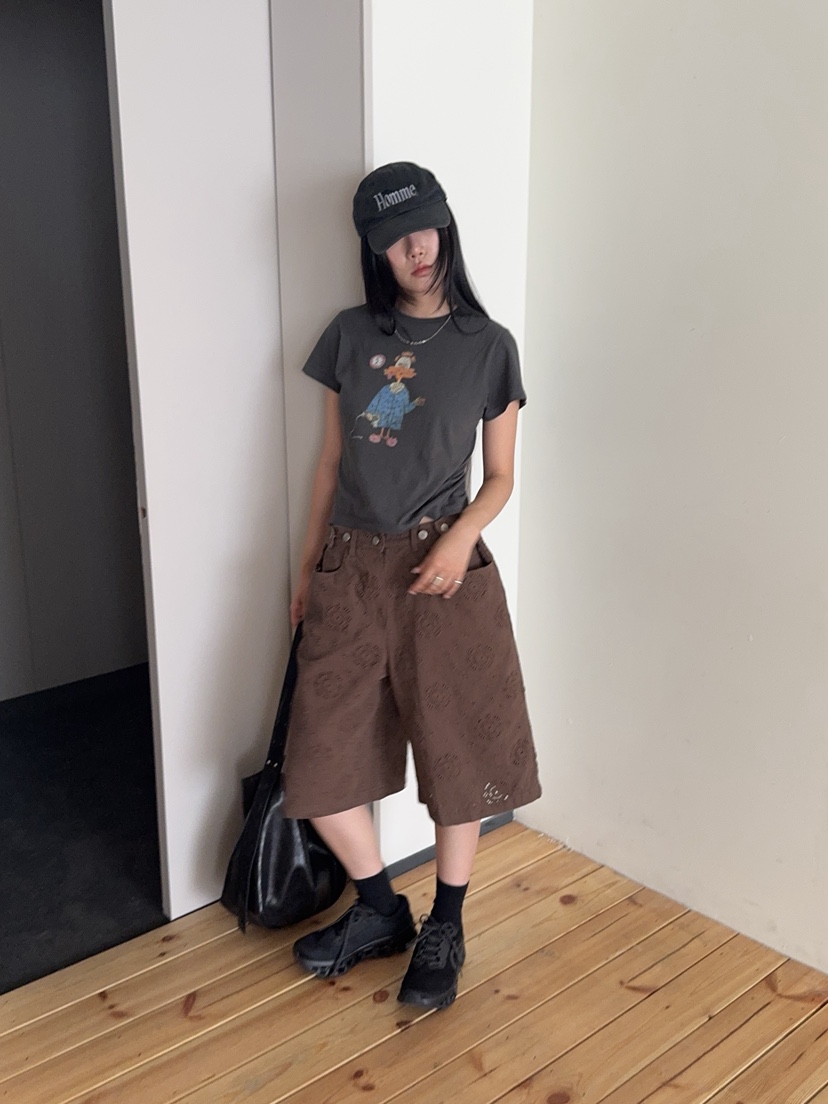SUNDER MARKET韓國東大門直郵女裝新款休閑推薦人氣短褲SUNDER MARKET短褲