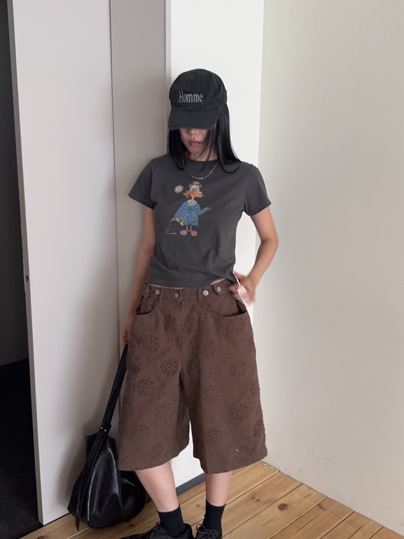 SUNDER MARKET韓國東大門直郵女裝新款休閑推薦人氣短褲SUNDER MARKET短褲