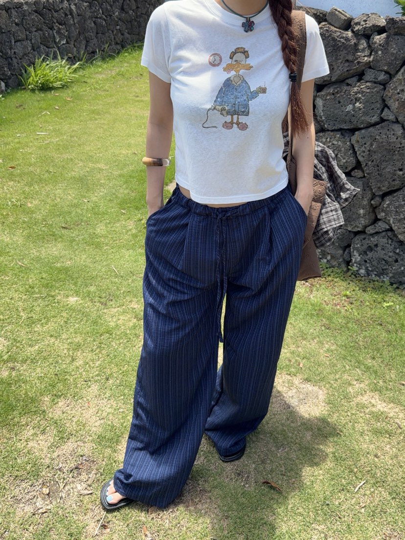 SUNDER MARKET韓國直郵女士新款時尚休閑推薦26夏季熱賣T恤SUNDER MARKETT恤圖色2