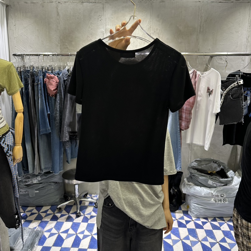 AMOUR韓國東大門代購女裝新品26夏季人氣時尚休閑推薦T恤AMOURT恤