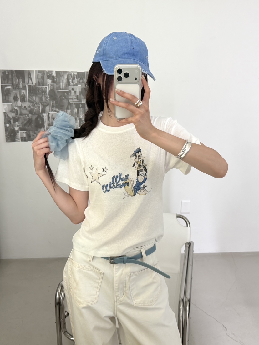 VISUAL SPACE/PAGE92/FLEISCHER韓國代購女裝新品熱賣T恤VISUAL SPACE/PAGE92/FLEISCHERT恤