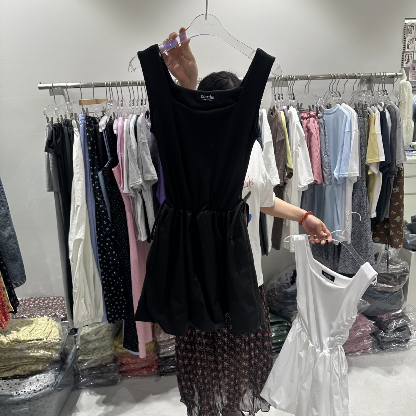 COMBO韓國直郵女裝新款時尚熱賣休閑人氣推薦26夏季連衣裙COM_BO連衣裙圖色2