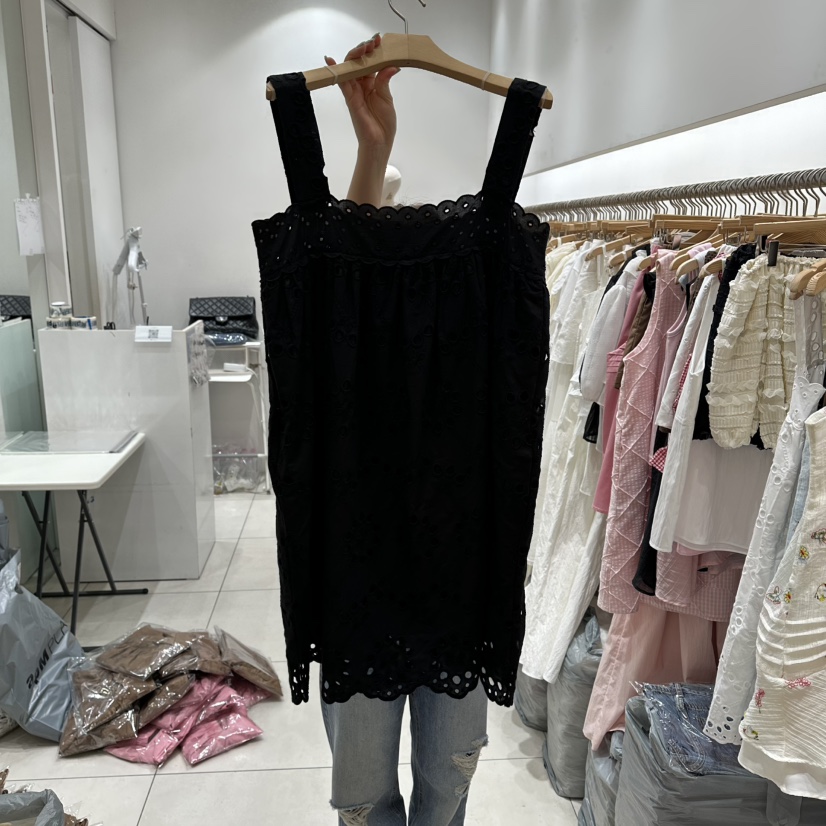 XPARTY東大門實拍韓國女裝新品26夏季時尚休閑推薦連衣裙OPSXPARTY連衣裙圖色2