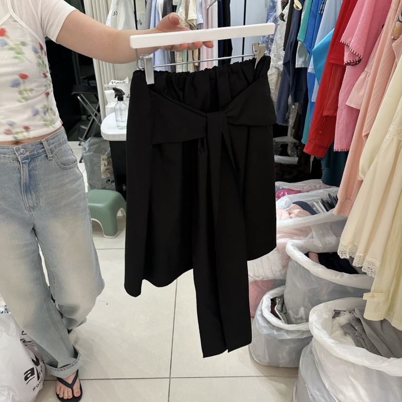 EGG IS韓國東大門直郵女裝新款26夏季半身裙中短裙兩種穿法EGG IS半身裙/中短裙圖色5實際價格30000韓幣