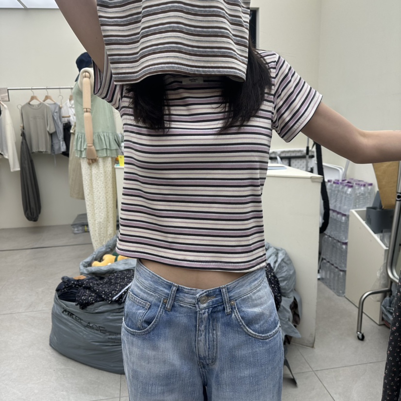 I MFACT韓國東大門代購女士新款熱賣休閑時尚推薦人氣T恤I MFACTT恤圖色2