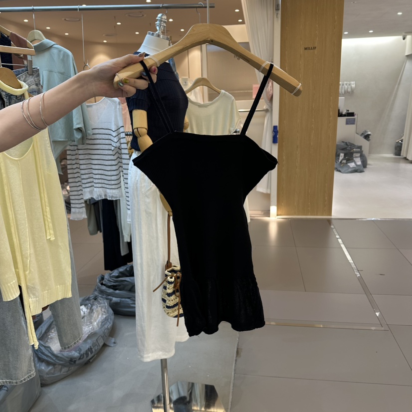 ALEGRE韓國直郵女士新款熱賣26夏季時尚休閑吊帶背心無袖ALEGRE吊帶/背心圖色3