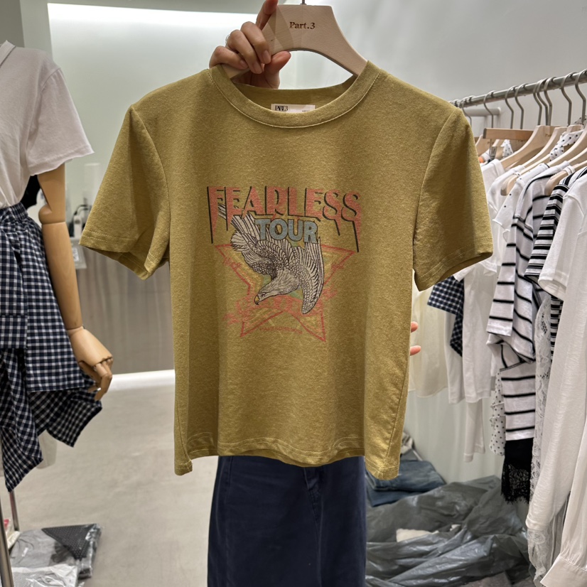 PART3韓國代購女裝新品休閑人氣推薦時尚26夏季熱賣T恤Part.3T恤圖色1