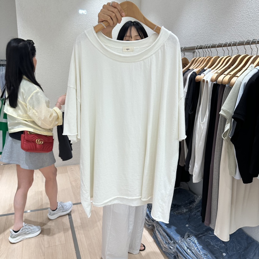 EPIC-S韓國東大門代購女裝新品人氣熱賣休閑推薦時尚T恤EPIC-ST恤圖色1