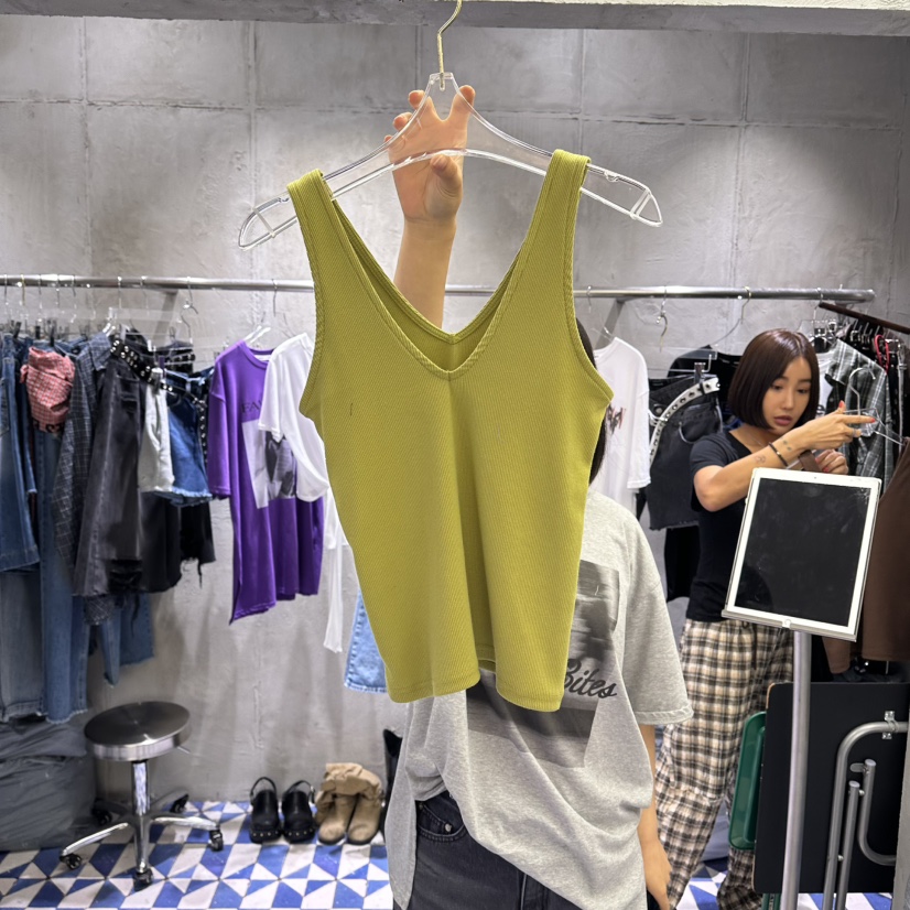 AMOUR韓國東大門代購女士新品休閑熱賣時尚人氣推薦吊帶背心AMOUR吊帶/背心圖色1