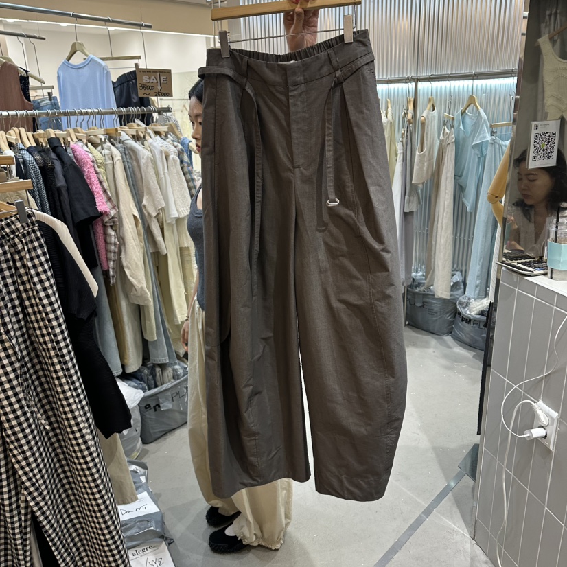 ALEGRE韓國直郵女士新品休閑26夏季人氣時尚熱賣推薦休閑褲ALEGRE休閑褲圖色3