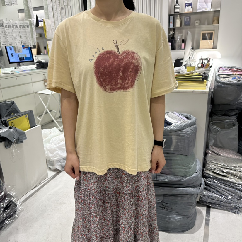 COMBO韓國東大門代購女裝新款時尚推薦熱賣26夏季人氣T恤COM_BOT恤圖色1