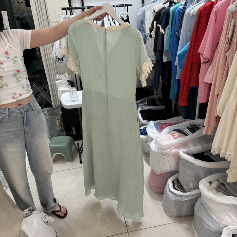 EGG IS韓國東大門直郵女裝新品推薦時尚26夏季連衣裙OPSEGG IS連衣裙