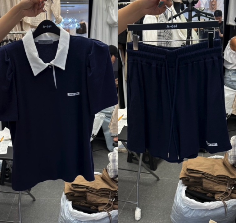 A-DEL韓國東大門直郵女士新品熱賣人氣26夏季休閑推薦套裝A-DEL套裝圖色3