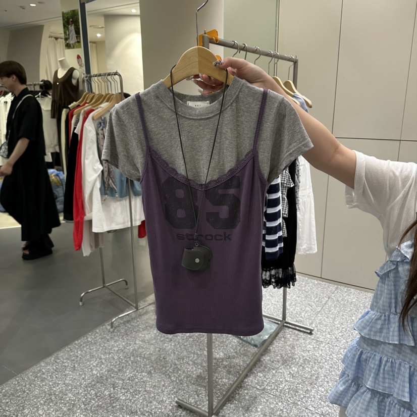SOF韓國直郵實拍女裝新品推薦26夏季熱賣時尚人氣吊帶背心SOF吊帶/背心圖色3