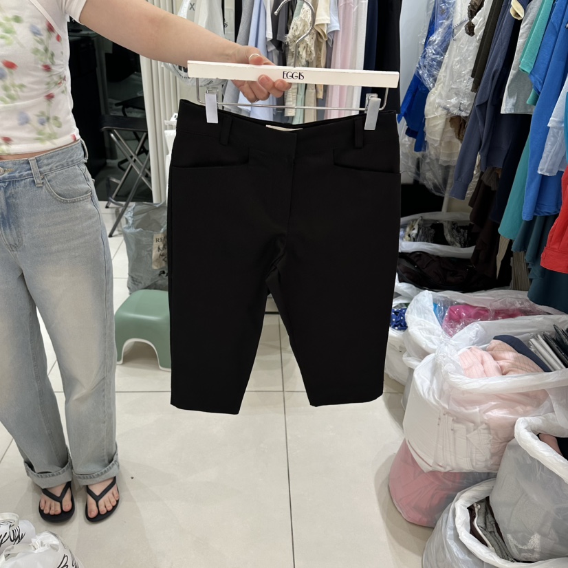EGG IS韓國代購女裝新品26夏季推薦時尚熱賣人氣休閑短褲EGG IS短褲圖色2