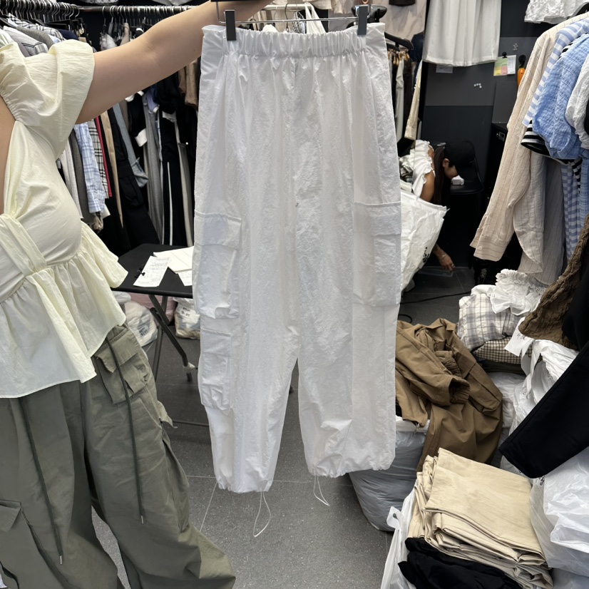 A-DEL韓國直郵實拍女士新品26夏季休閑人氣時尚推薦休閑褲A-DEL休閑褲