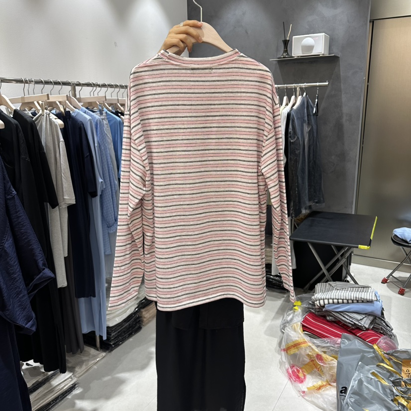 OPEN韓國代購女士新品26夏季熱賣推薦休閑時尚人氣長袖T恤OPEN長袖T恤
