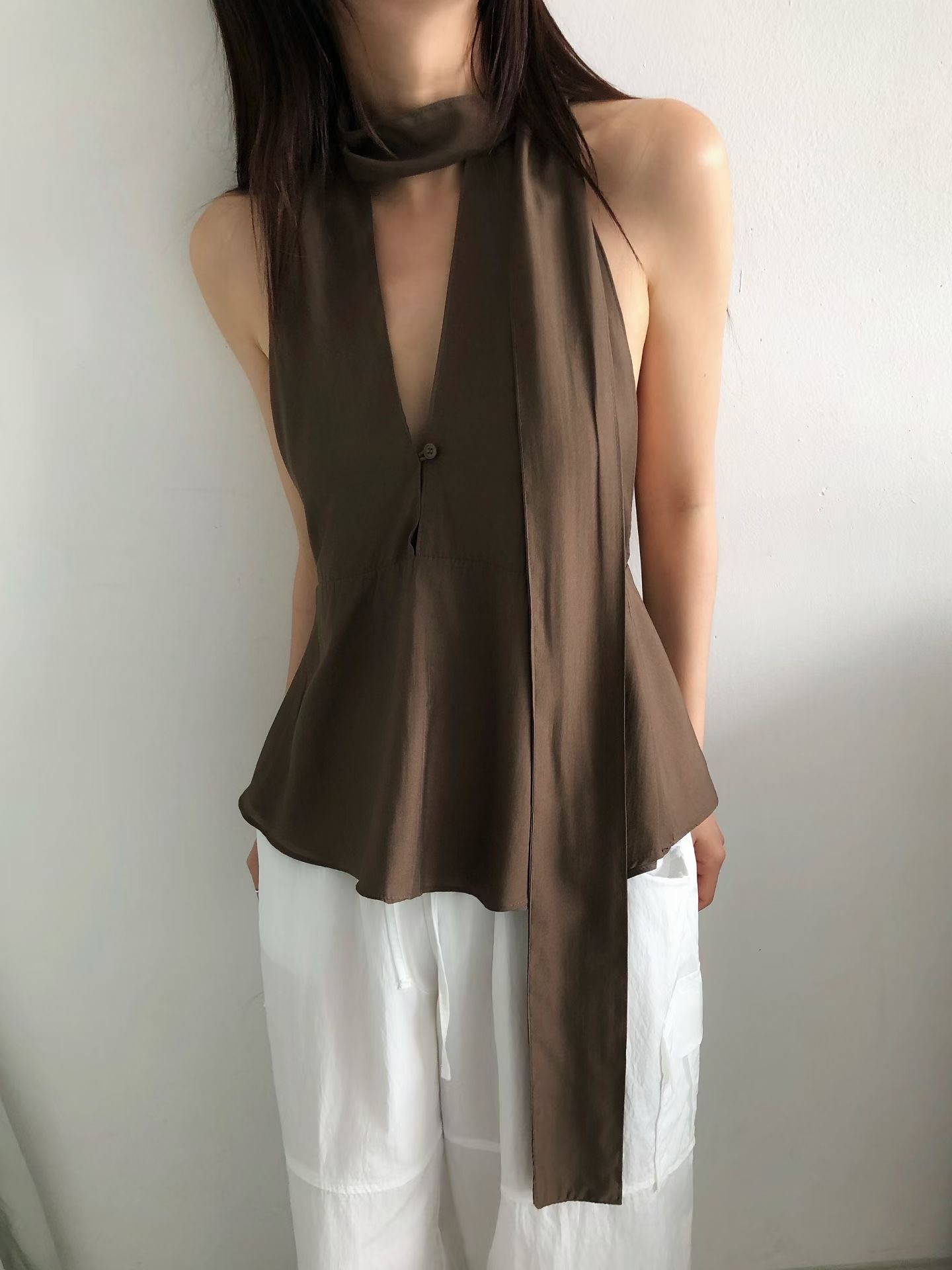 FAVOURED韓國代購女士新款推薦人氣26夏季熱賣休閑吊帶背心FAVOURED吊帶/背心