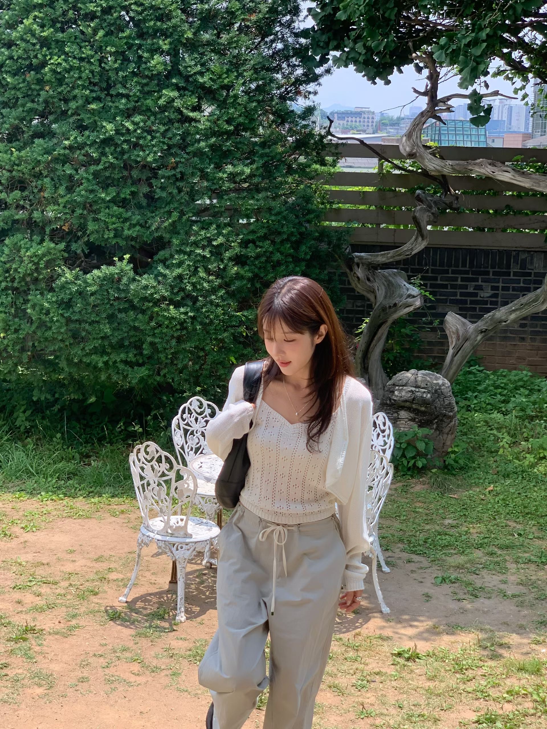 MIELLE-미엘르-OT韓國東大門直郵女士新款推薦針織衫不含內搭開襟衫套裝MIELLE-2件起針織衫