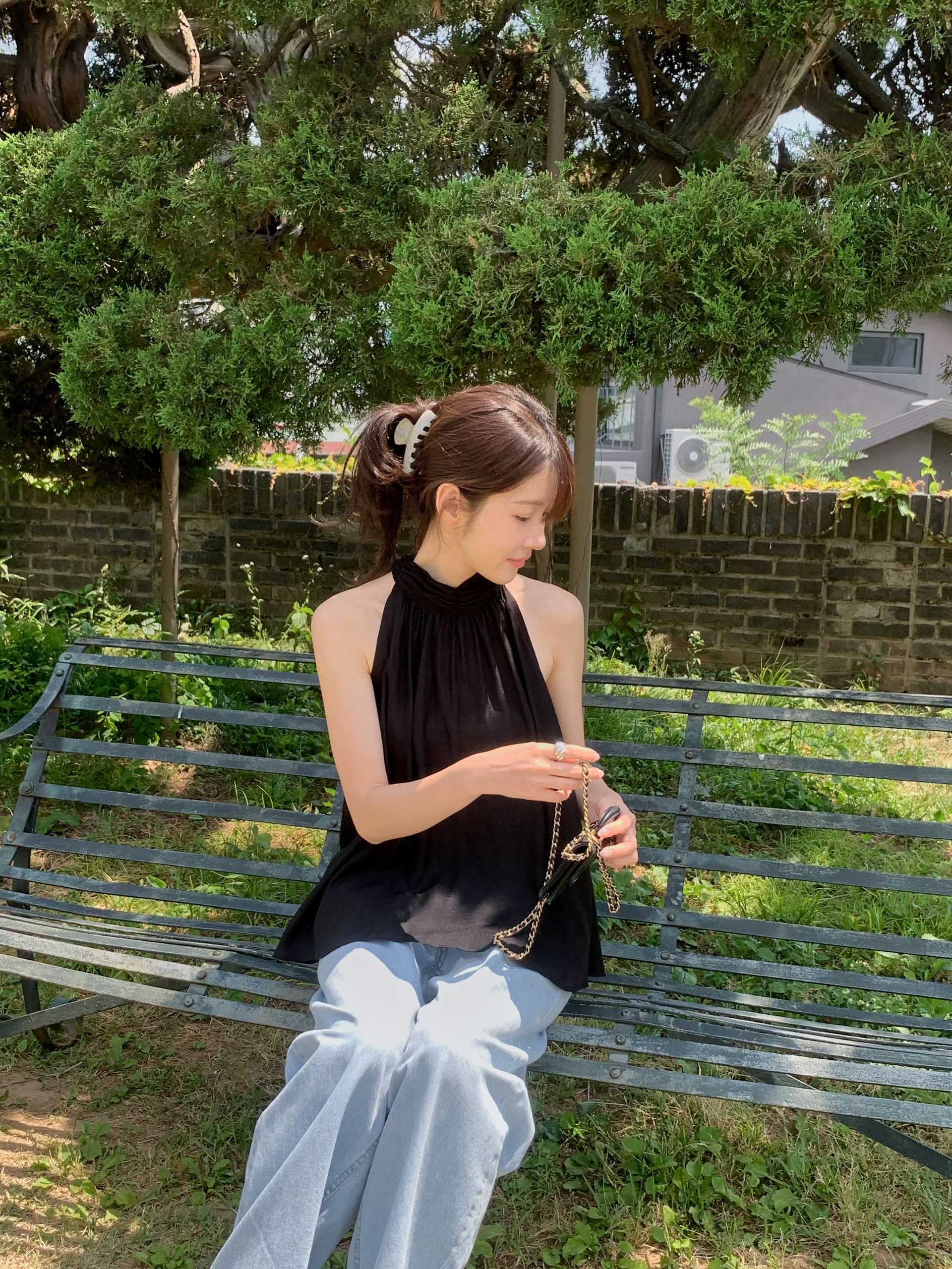 MIELLE-미엘르-OT韓國東大門直郵女士新款推薦吊帶背心露肩無袖MIELLE-2件起吊帶/背心