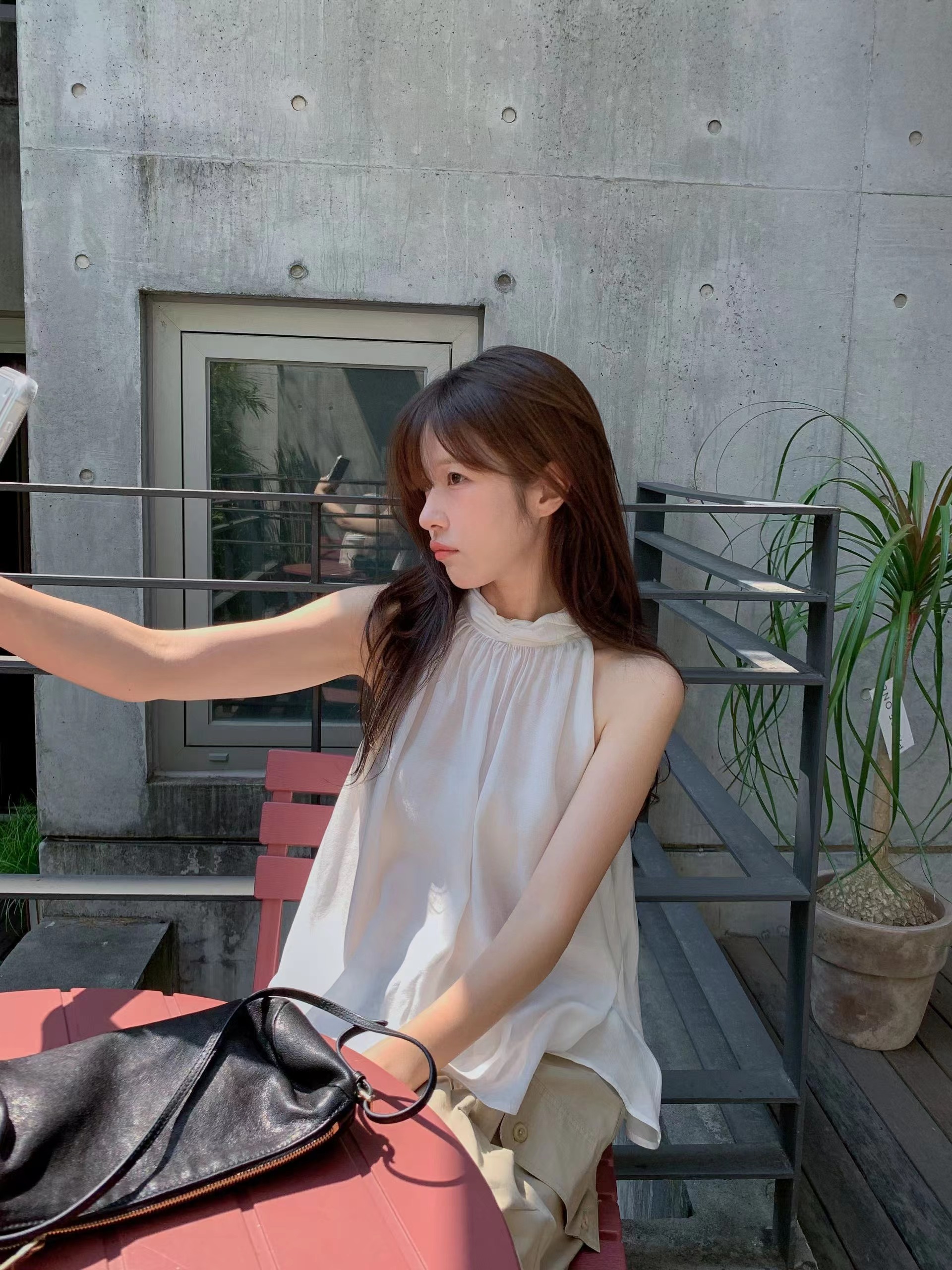 MIELLE-미엘르-OT韓國東大門直郵女士新款推薦吊帶背心露肩無袖MIELLE-2件起吊帶/背心圖色2