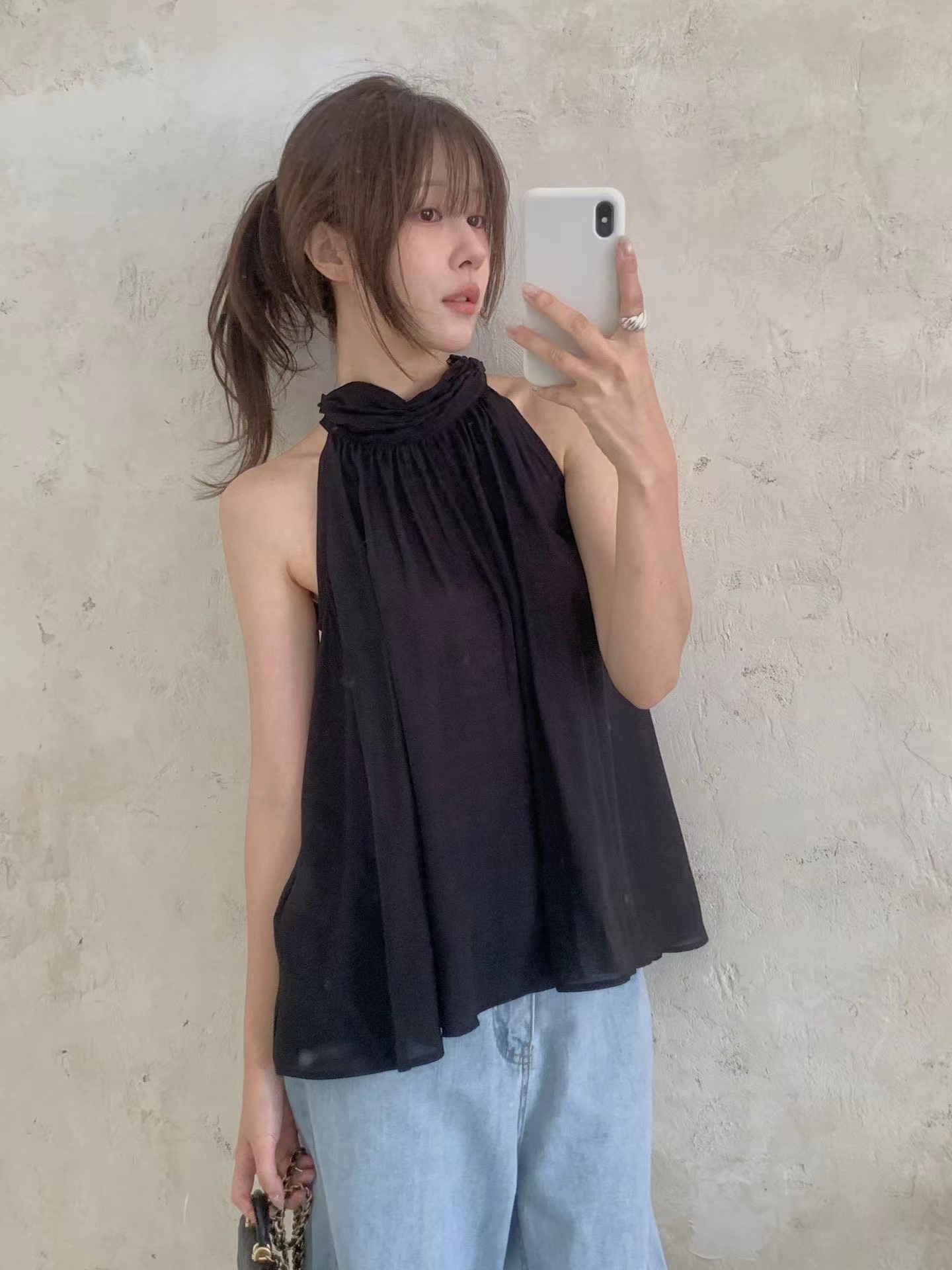 MIELLE-미엘르-OT韓國東大門直郵女士新款推薦吊帶背心露肩無袖MIELLE-2件起吊帶/背心圖色3
