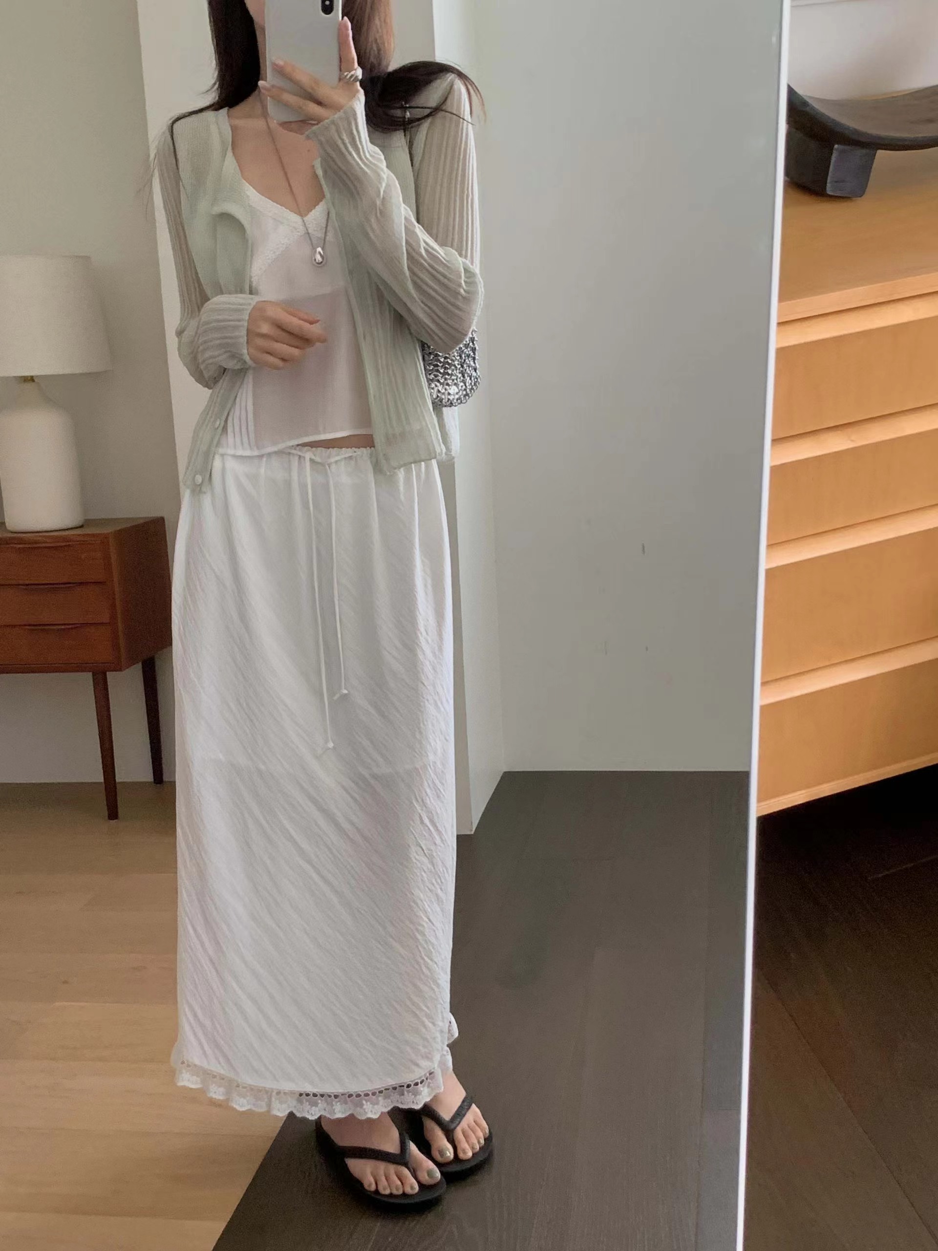 MIELLE-미엘르-OT韓國直郵女裝新品26夏季熱賣休閑長裙MIELLE-2件起長裙