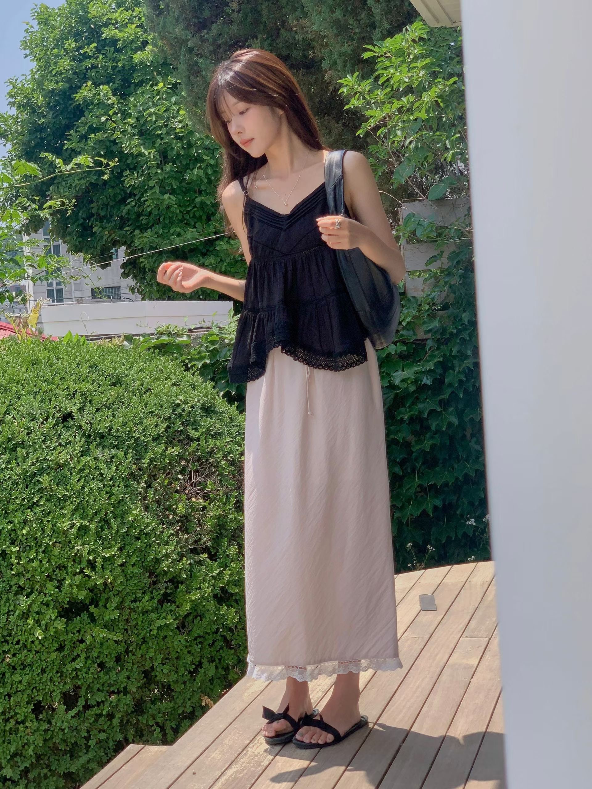 MIELLE-미엘르-OT韓國直郵女裝新品26夏季熱賣休閑長裙MIELLE-2件起長裙圖色2