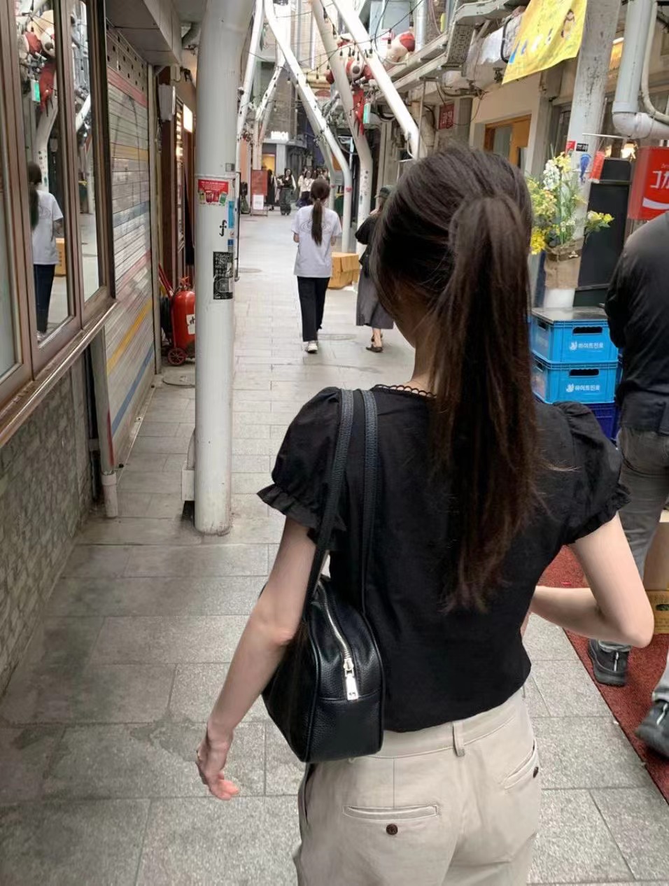 HOPPER/LAY OVER韓國直郵實拍女士新款推薦26夏季襯衫蕾絲衫HOPPER/LAY OVER襯衫/蕾絲衫