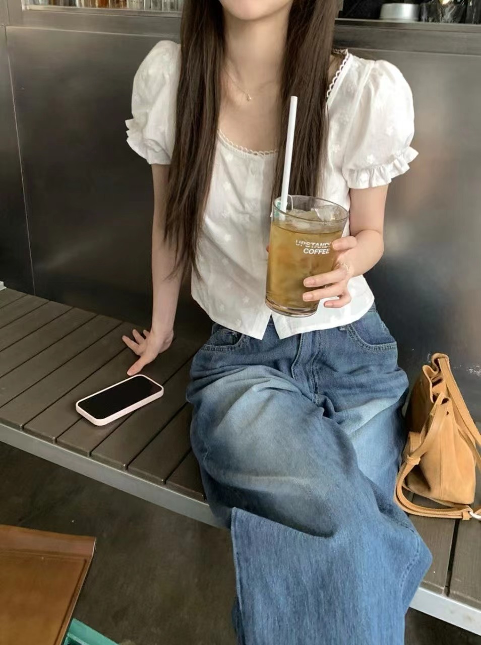 HOPPER/LAY OVER韓國直郵實拍女士新款推薦26夏季襯衫蕾絲衫HOPPER/LAY OVER襯衫/蕾絲衫圖色3