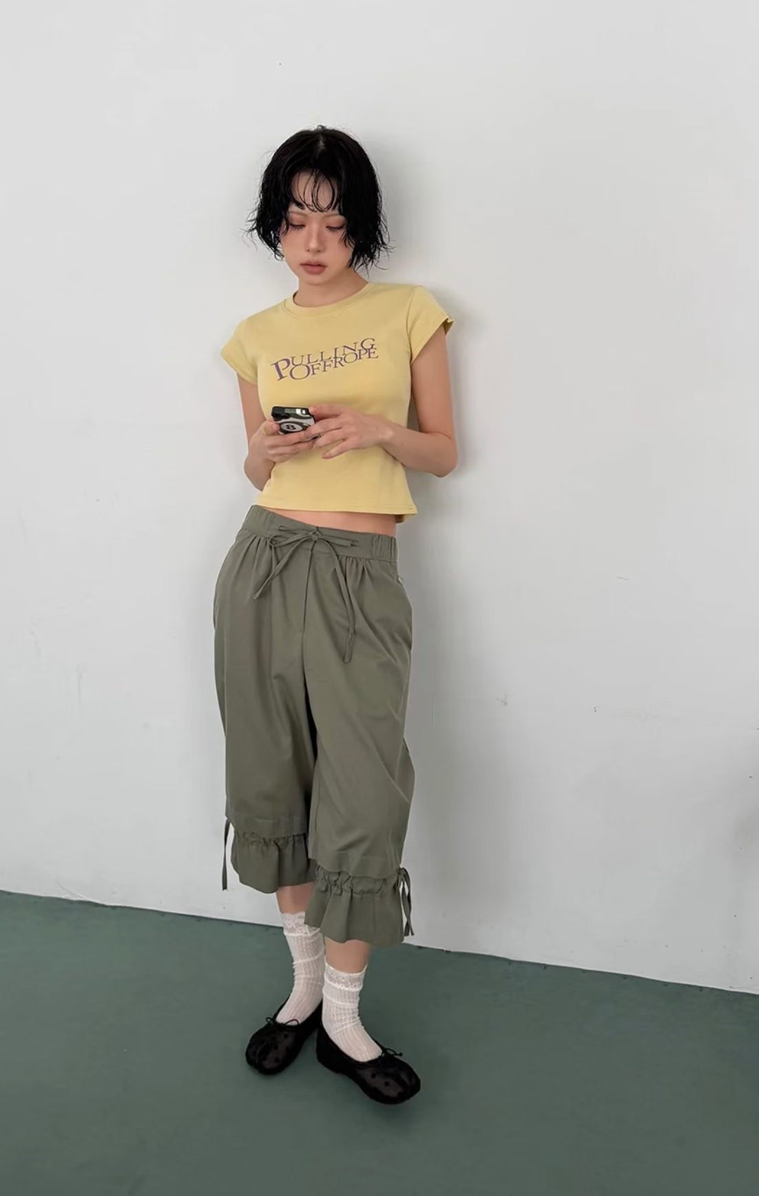 FAVOURED韓國直郵實拍女裝新品熱賣26夏季休閑人氣時尚T恤FAVOUREDT恤
