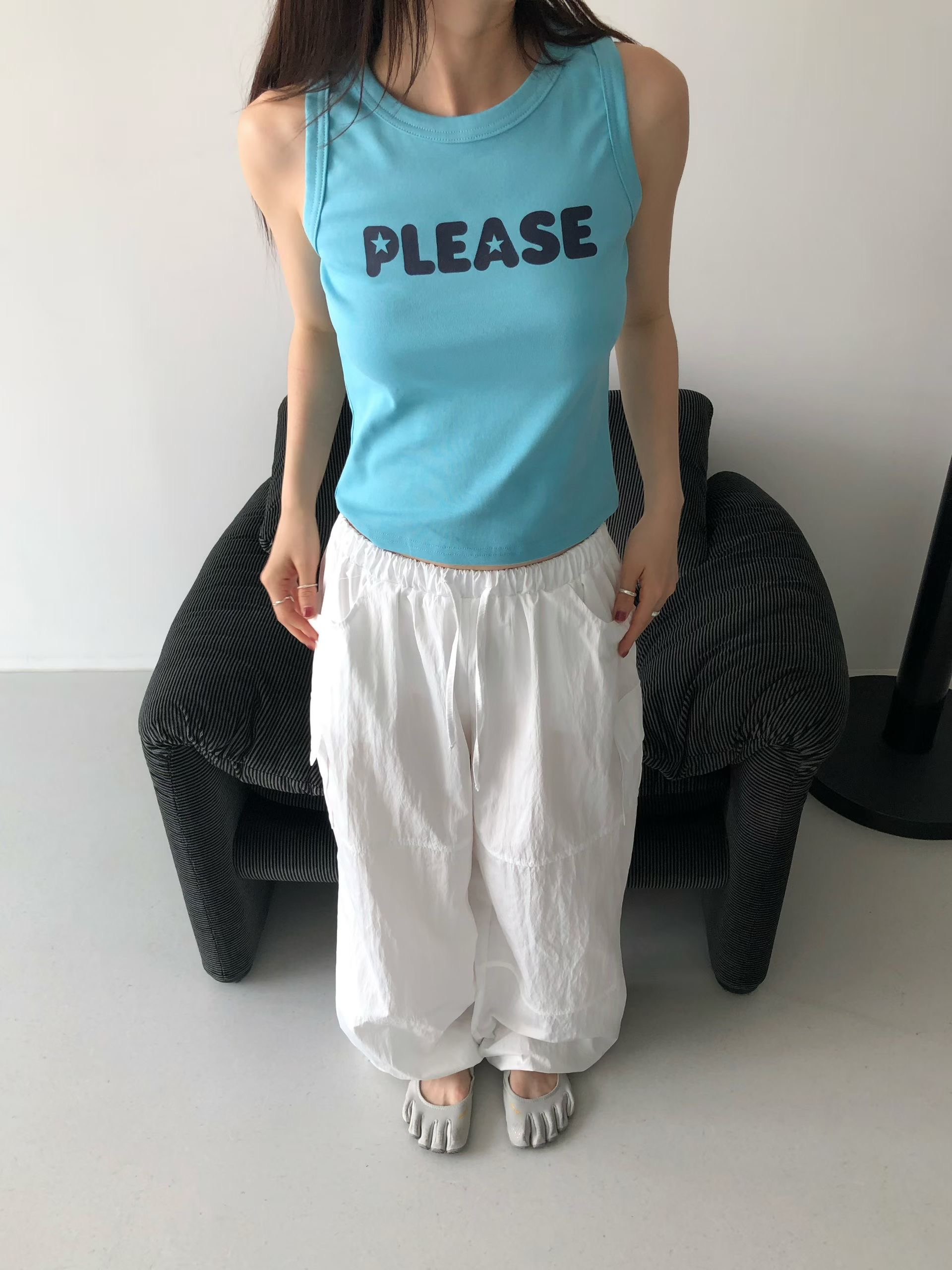 FAVOURED韓國直郵女士新品26夏季休閑推薦人氣吊帶背心無袖FAVOURED吊帶/背心