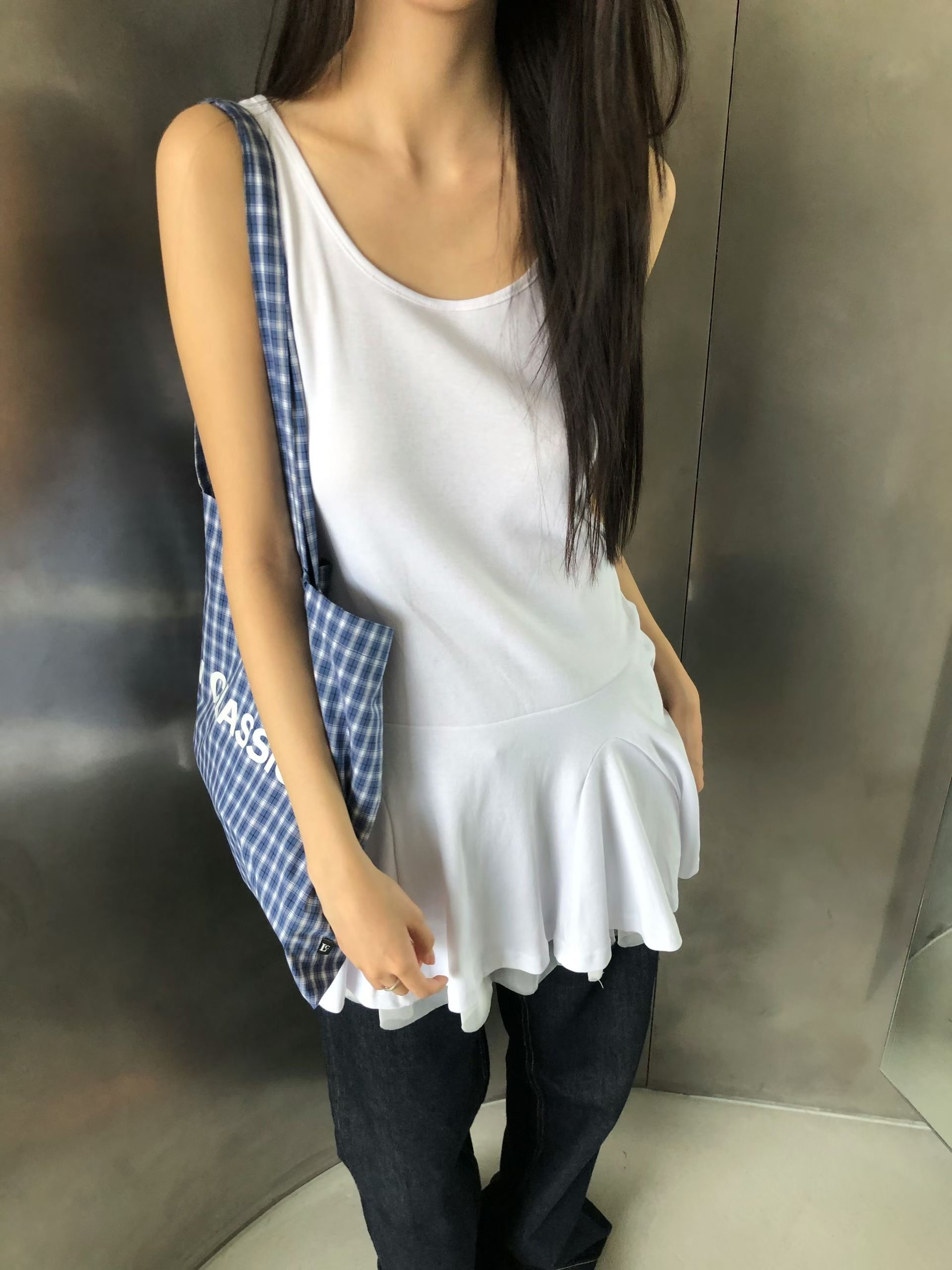 FAVOURED韓國直郵實拍女士新品時尚推薦人氣熱賣連衣裙層疊FAVOURED連衣裙