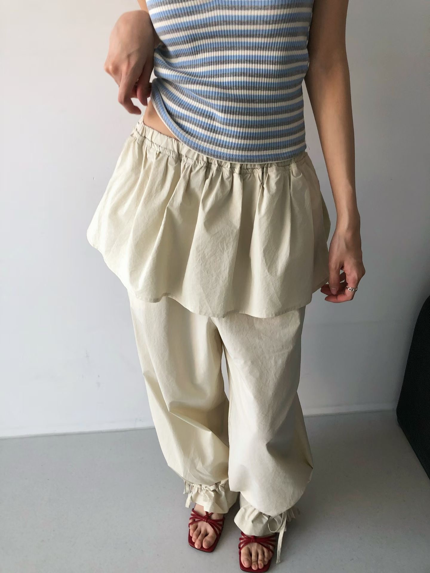 FAVOURED韓國東大門代購女裝新品26夏季休閑推薦裙褲精靈裙FAVOURED裙褲