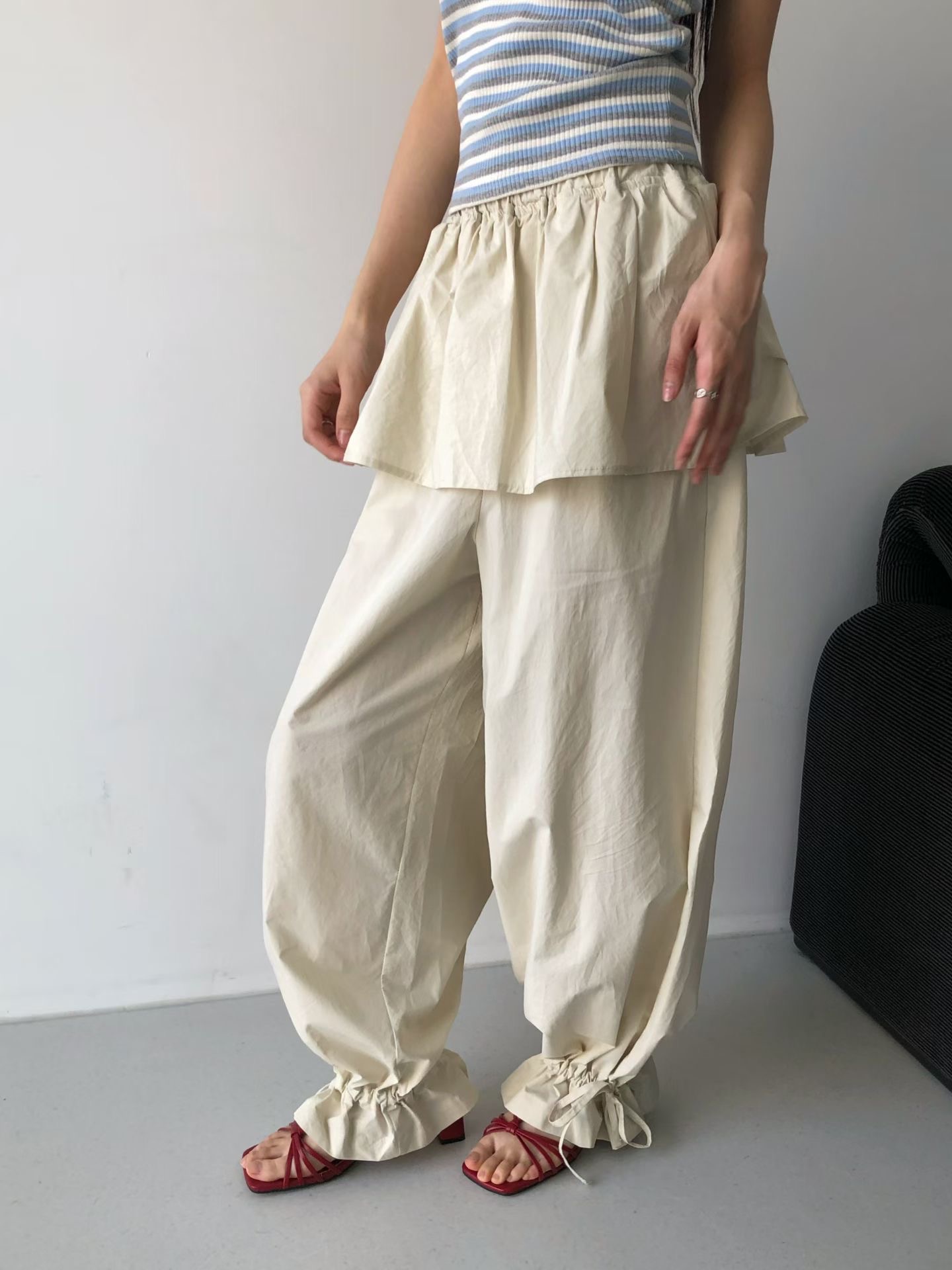 FAVOURED韓國東大門代購女裝新品26夏季休閑推薦裙褲精靈裙FAVOURED裙褲