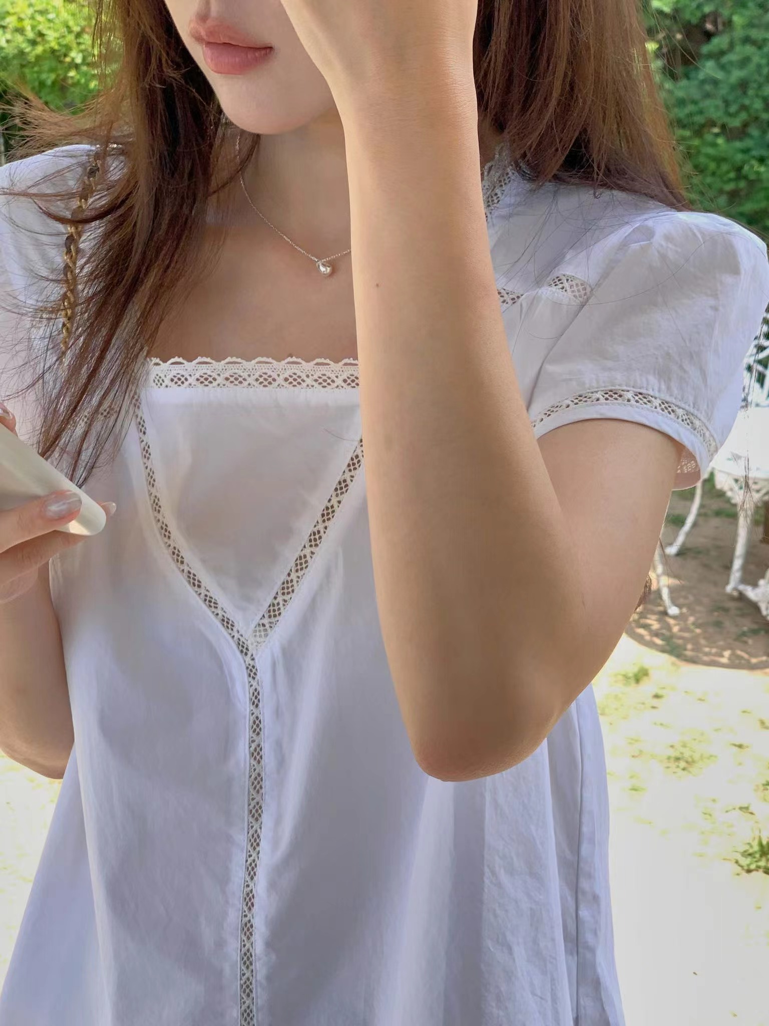 MIELLE-미엘르-OT韓國東大門代購女士新款休閑襯衫蕾絲衫MIELLE-2件起襯衫/蕾絲衫