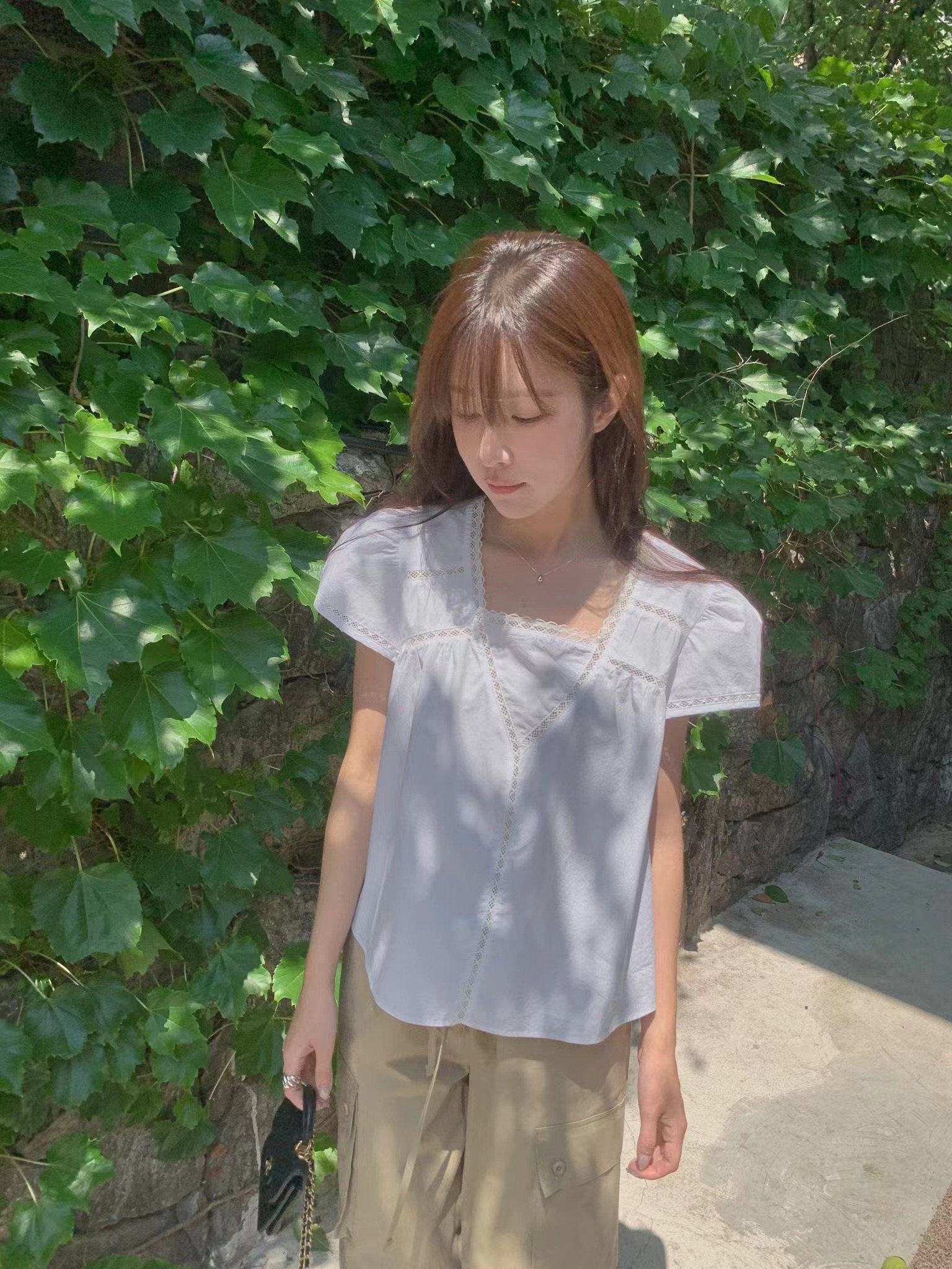 MIELLE-미엘르-OT韓國東大門代購女士新款休閑襯衫蕾絲衫MIELLE-2件起襯衫/蕾絲衫