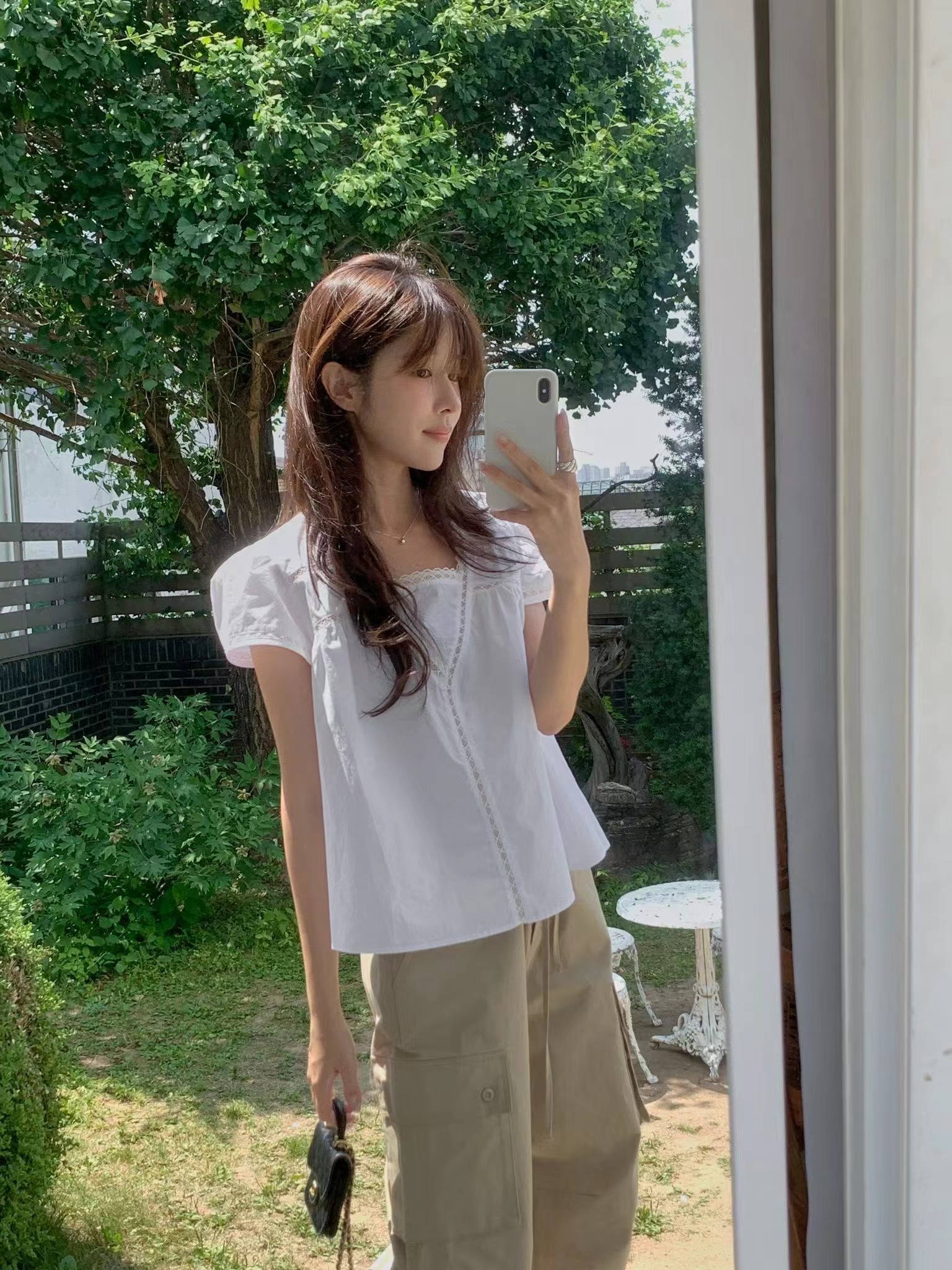 MIELLE-미엘르-OT韓國東大門代購女士新款休閑襯衫蕾絲衫MIELLE-2件起襯衫/蕾絲衫圖色1