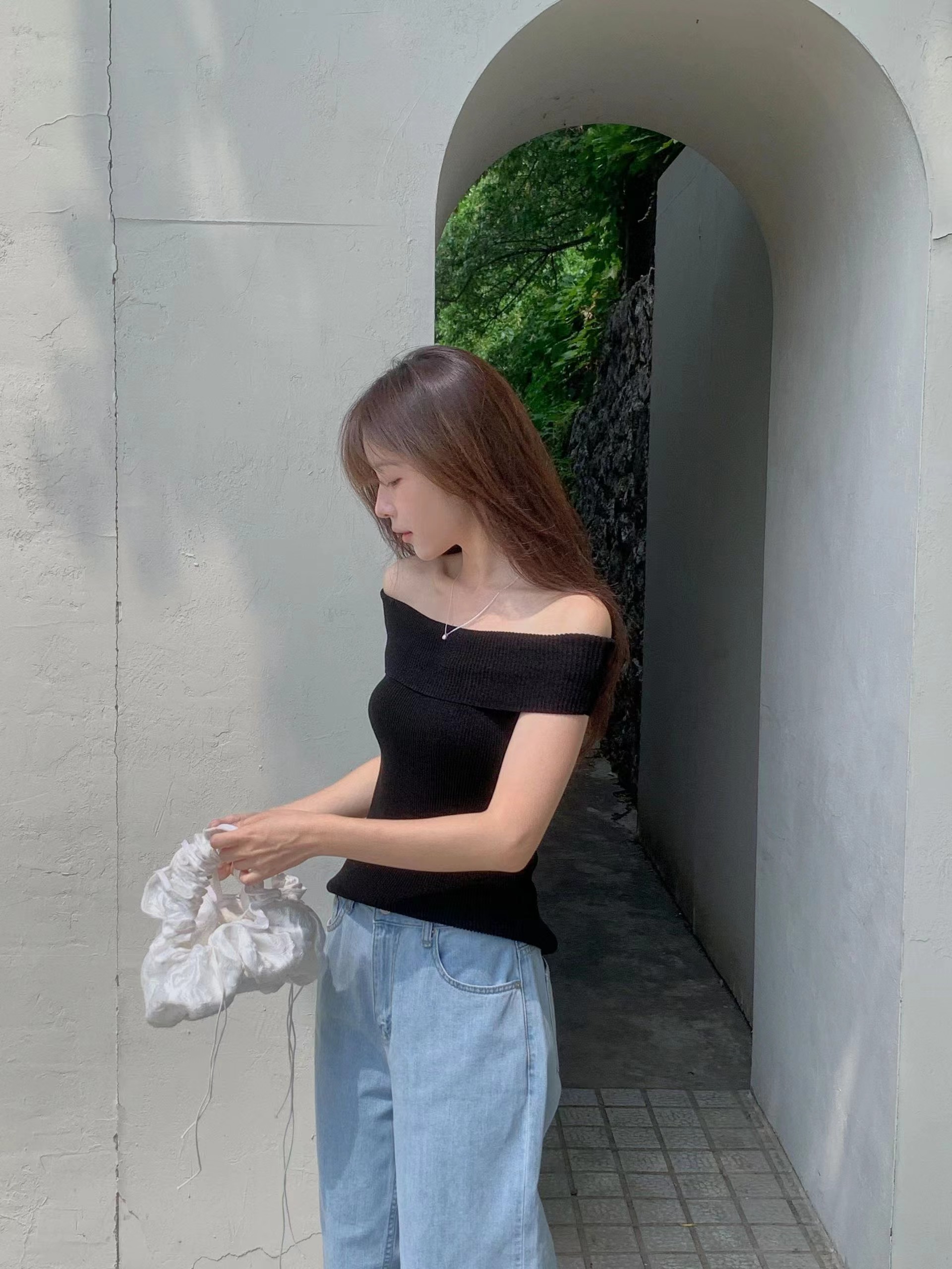 MIELLE-미엘르-OT韓國代購女士新品熱賣時尚人氣T恤無袖MIELLE-2件起T恤