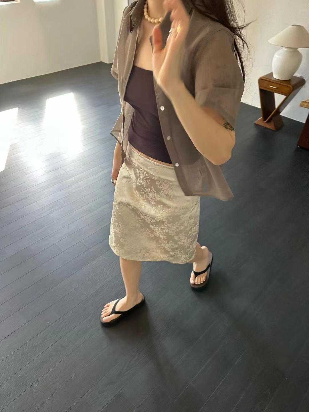 MURS韓國直郵女裝新品推薦休閑熱賣時尚襯衫蕾絲衫不含內搭MURS襯衫/蕾絲衫