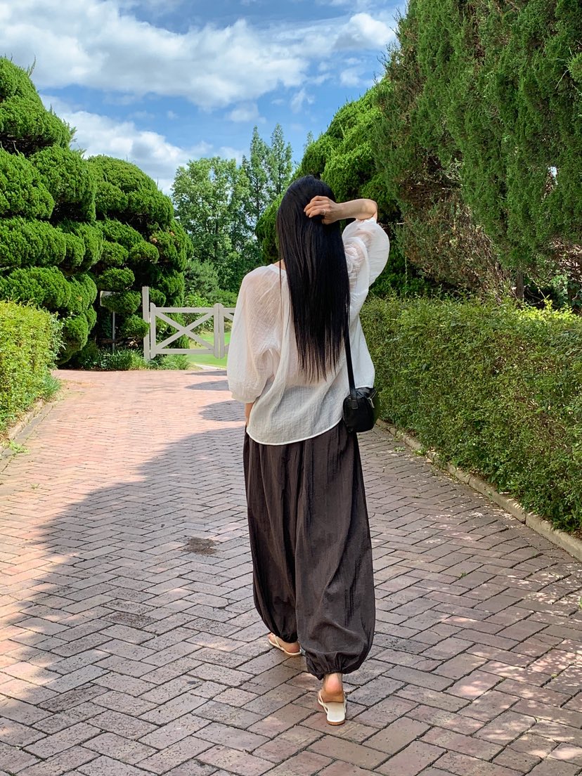 LONG PEAK韓國直郵實拍女裝新品時尚26夏季熱賣襯衫蕾絲衫LONG PEAK襯衫/蕾絲衫