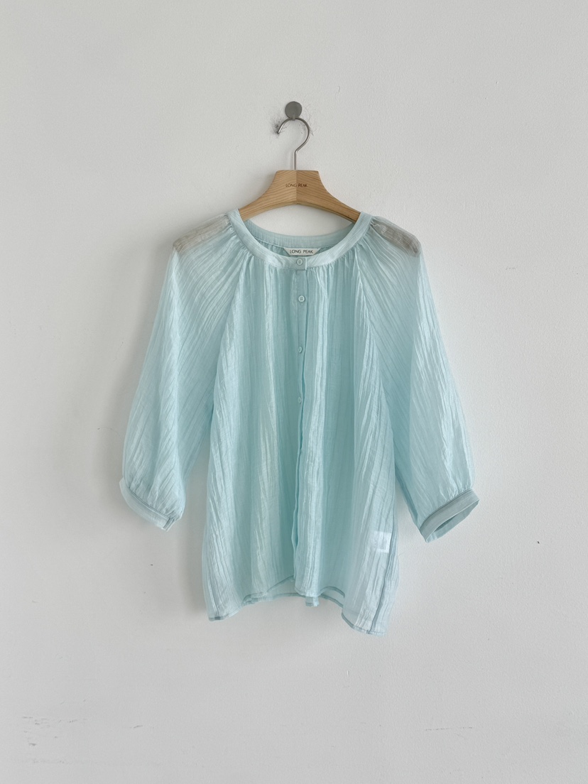LONG PEAK韓國直郵實拍女裝新品時尚26夏季熱賣襯衫蕾絲衫LONG PEAK襯衫/蕾絲衫圖色2