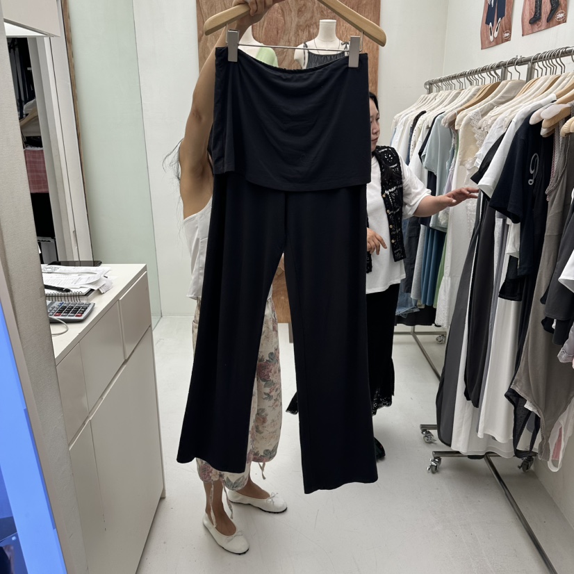 CHAV韓國直郵實拍女裝新品推薦26夏季休閑時尚熱賣人氣裙褲CHAV裙褲圖色3